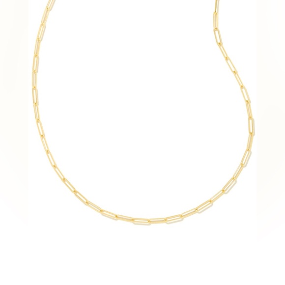 Kendra Scott Jewelry - Kendra Scott Courtney Paperclip Necklace in Gold